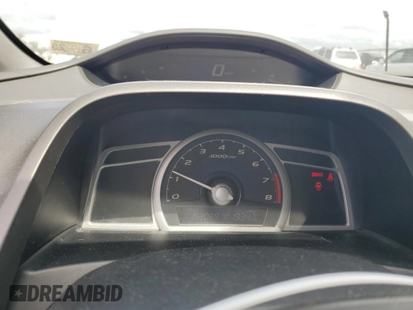 2008 Honda Civic Cpe LX with VIN 2HGFG11668H565716, listed as a Copart auction lot 70995934 with 152,069 mi miles and Salvage Title. Bid and sale history available at carsss.com. Image 9.