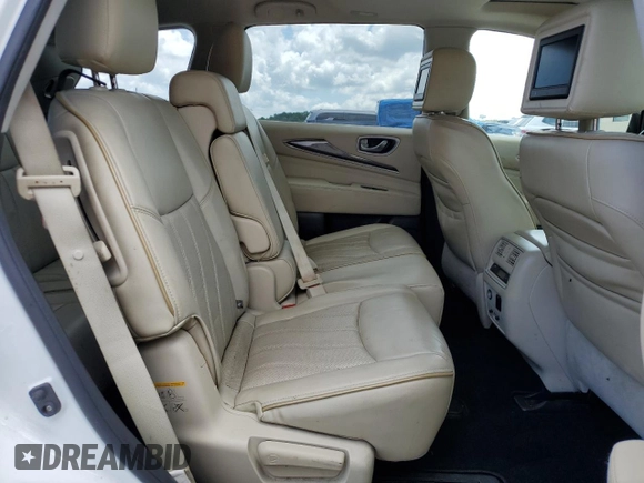 2015 Infiniti QX60 z VIN 5N1AL0MMXFC516202, wystawiony jako Copart lot #61034825 z przebiegiem 131 582 mil mil oraz Czysty tytuł • Clean title. Historia ofert i sprzedaży dostępna na DreamBid. Obrazek 11.