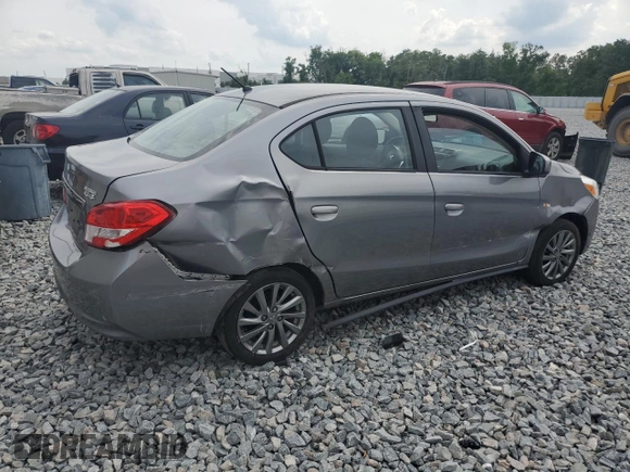 2019 Mitsubishi Mirage ES with VIN ML32F3FJ8KHF04301, listed as a Copart auction lot 56006405 with 83,055 mi miles and Non repairable. Bid and sale history available at DreamBid. Image 3.