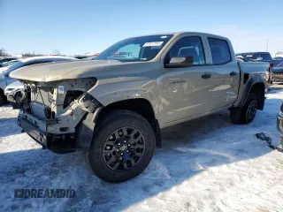 2023 Chevrolet Colorado 4WD Trail Boss with VIN 1GCPTEEK4P1204513, listed as a Copart auction lot 87617505 with Not Provided miles and Salvage Title. Bid and sale history available at carsss.com. Image 1.