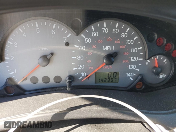 2003 Ford Focus ZTS with VIN 1FAHP38333W146804, listed as a Copart auction lot 88535145 with 142,397 mi miles and Salvage Title. Bid and sale history available at carsss.com. Image 9.