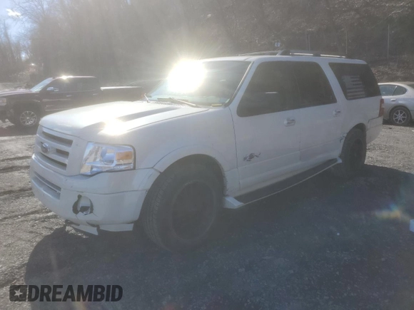 2007 Ford Expedition EL Limited with VIN 1FMFK20597LA98963, listed as a Copart auction lot 46683755 with 218,555 mi miles and Salvage Title. Bid and sale history available at carsss.com. Image 1.