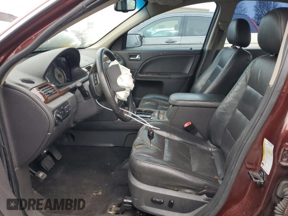 2009 Ford Taurus Limited with VIN 1FAHP25WX9G105999, listed as a Copart auction lot 86915574 with 201,155 mi miles and Salvage Title. Bid and sale history available at carsss.com. Image 7.