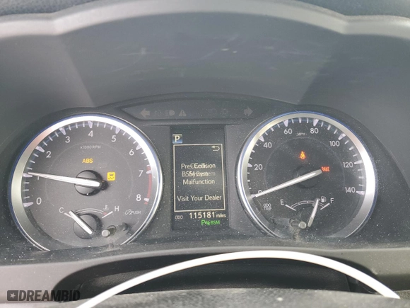 2017 Toyota Highlander Limited with VIN 5TDDZRFH2HS382016, listed as a Copart auction lot 45843765 with 115,181 mi miles and Salvage Title. Bid and sale history available at carsss.com. Image 9.