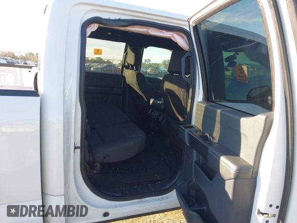 2023 Ford F-150 XL with VIN 1FTFW1E83PFA07321, listed as a IAAI auction lot 41132986 with 25,997 mi miles. Bid and sale history available at carsss.com. Image 8.