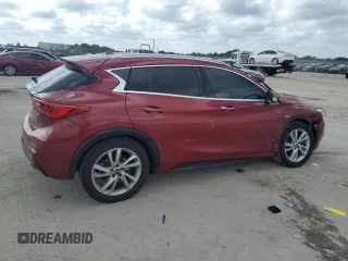 2019 Infiniti QX30 Essential with VIN SJKCH5CPXKA006796, listed as a Copart auction lot 43328315 with 101,579 mi miles and Salvage title. Bid and sale history available at DreamBid. Image 3.