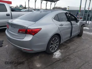 2017 Acura TLX V6 w/Technology Pkg with VIN 19UUB2F52HA007064, listed as a IAAI auction lot 41270624 with 55,509 mi miles. Bid and sale history available at carsss.com. Image 4.
