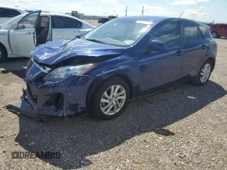 2012 Mazda 3 i Touring с VIN JM1BL1L74C1619200, выставлен на аукционе Copart как лот 56496415 с пробегом 61 949 миль миль и Списание • Salvage title. История ставок и продаж доступна на DreamBid. Изображение 1.