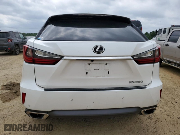 2018 Lexus RX 350 with VIN 2T2ZZMCA2JC097276, listed as a Copart auction lot 56750325 with 117,495 mi miles and Salvage title. Bid and sale history available at DreamBid. Image 6.