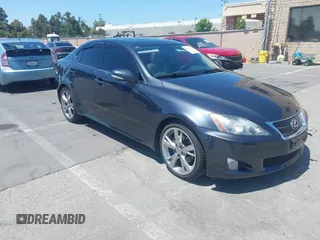 2010 Lexus IS 250 with VIN JTHBF5C28A5124733, listed as a IAAI auction lot 42566012 with 108,017 mi miles and . Bid and sale history available at DreamBid. Image 1.