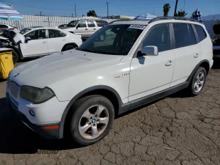 2007 BMW X3 3.0si with VIN WBXPC93467WF19544, listed as a Copart auction lot 46364605 with 260,116 mi miles and Clean Title. Bid and sale history available at carsss.com. Image 1.