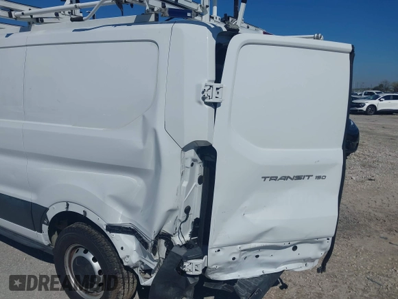 2018 Ford Transit with VIN 1FTYE1ZM0JKA39340, listed as a IAAI auction lot 41483588 with 91,512 mi miles and . Bid and sale history available at DreamBid. Image 6.