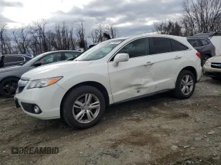 2014 Acura RDX Tech Pkg with VIN 5J8TB4H54EL021004, listed as a Copart auction lot 47192225 with 139,099 mi miles and Salvage Title. Bid and sale history available at carsss.com. Image 1.