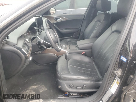 2013 Audi A6 Premium Plus with VIN WAUGFAFC6DN120024, listed as a Copart auction lot 57146605 with 140,767 mi miles and Salvage title. Bid and sale history available at DreamBid. Image 7.