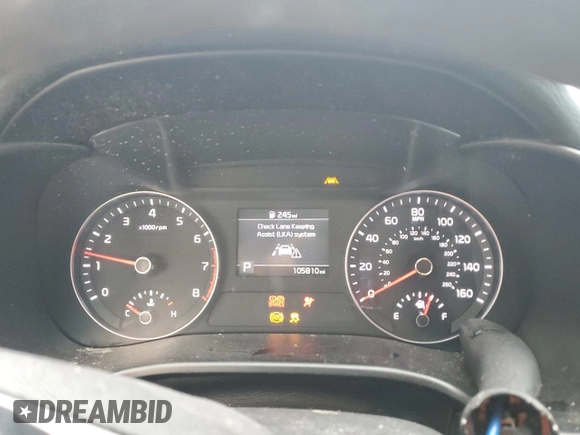 2019 Kia Forte LXS with VIN 3KPF24AD2KE006275, listed as a Copart auction lot 57304255 with 105,810 mi miles and Salvage title. Bid and sale history available at DreamBid. Image 9.