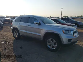 2012 Jeep Grand Cherokee Limited with VIN 1C4RJEBGXCC354137, listed as a IAAI auction lot 40844812 with 110,699 mi miles. Bid and sale history available at carsss.com. Image 1.