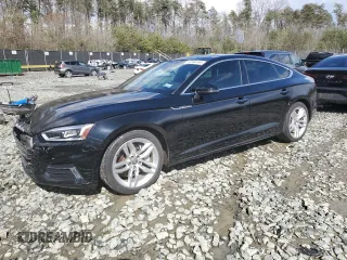 2019 Audi A5 Sportback Premium Plus with VIN WAUBNCF55KA057836, listed as a Copart auction lot 49594144 with 48,259 mi miles. Bid and sale history available at carsss.com. Image 1.