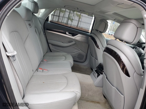 2014 Audi A8 L 3.0L TDI with VIN WAURMAFD1EN011155, listed as a Copart auction lot 49234365 with 106,967 mi miles and Salvage Title. Bid and sale history available at carsss.com. Image 11.