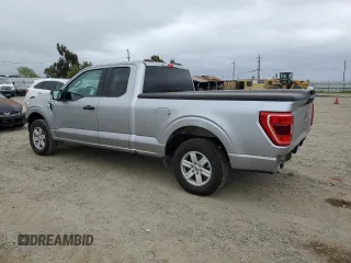 2021 Ford F-150 XL with VIN 1FTEX1CB2MKE77401, listed as a Copart auction lot 52754445 with 87,029 mi miles and Salvage title. Bid and sale history available at DreamBid. Image 2.