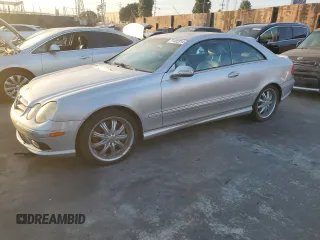 2003 Mercedes-Benz CLK 500 with VIN WDBTJ75J83F052769, listed as a Copart auction lot 77492314 with 118,508 mi miles and Clean Title. Bid and sale history available at DreamBid. Image 1.