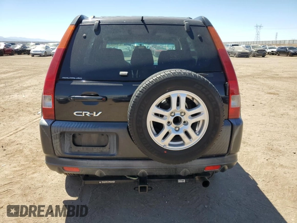2002 Honda CR-V EX with VIN JHLRD78842C043565, listed as a Copart auction lot 67699264 with 259,081 mi miles and Salvage Title. Bid and sale history available at carsss.com. Image 6.