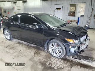 2008 Honda Civic Cpe Si with VIN 2HGFG21548H705159, listed as a Copart auction lot 43511485 with 141,600 mi miles and Clean Title. Bid and sale history available at carsss.com. Image 4.