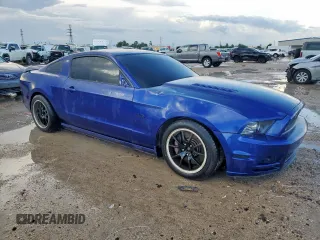 2013 Ford Mustang GT with VIN 1ZVBP8CF1D5244913, listed as a Copart auction lot 59531195 with 102,109 mi miles and Salvage title. Bid and sale history available at DreamBid. Image 4.