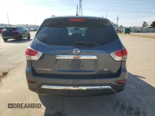 2014 Nissan Pathfinder S z VIN 5N1AR2MN4EC661222, wystawiony jako Copart lot #76400724 z przebiegiem 114 269 mil mil oraz Szkoda całkowita • Salvage title. Historia ofert i sprzedaży dostępna na DreamBid. Obrazek 6.