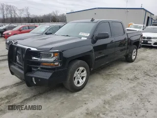2016 Chevrolet Silverado 1500 LT with VIN 3GCPCREC9GG336863, listed as a Copart auction lot 45747315 with 200,955 mi miles and Salvage Title. Bid and sale history available at carsss.com. Image 1.