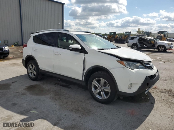 2015 Toyota RAV4 XLE with VIN JTMWFREV9FJ053896, listed as a Copart auction lot 52779985 with 115,190 mi miles and Salvage Title. Bid and sale history available at carsss.com. Image 4.