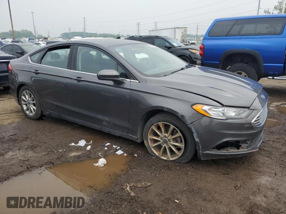 2017 Ford Fusion SE with VIN 3FA6P0H70HR412296, listed as a Copart auction lot 59883335 with 93,115 mi miles and Clean title. Bid and sale history available at DreamBid. Image 4.
