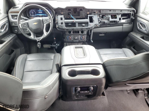 2023 Chevrolet Tahoe Premier with VIN 1GNSCSKD5PR330841, listed as a Copart auction lot 51292555 with 47,798 mi miles and Clean Title. Bid and sale history available at carsss.com. Image 8.