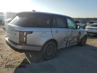 2020 Land Rover Range Rover P525 HSE with VIN SALGS2SE6LA589642, listed as a Copart auction lot 43607085 with 45,226 mi miles and Salvage title. Bid and sale history available at DreamBid. Image 3.