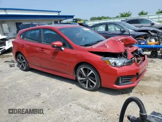 2020 Subaru Impreza Special Sports with VIN 4S3GTAM65L3731133, listed as a Copart auction lot 60515585 with 41,012 mi miles and Salvage title. Bid and sale history available at DreamBid. Image 4.