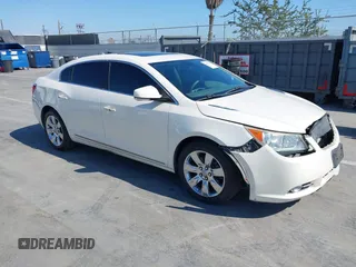 2010 Buick LaCrosse CXL with VIN 1G4GC5EG6AF316666, listed as a IAAI auction lot 42887466 with 127,496 mi miles and . Bid and sale history available at DreamBid. Image 1.
