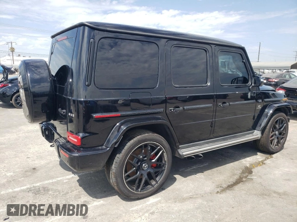 2020 Mercedes-Benz G 63 AMG with VIN W1NYC7HJ3LX365275, listed as a Copart auction lot 63799344 with 45,228 mi miles and Clean Title. Bid and sale history available at DreamBid. Image 3.
