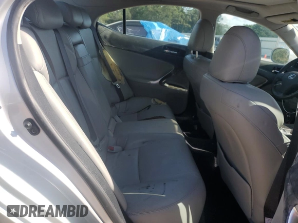 2006 Lexus IS 250 z VIN JTHBK262065010352, wystawiony jako Copart lot #54377755 z przebiegiem 83 231 mil mil oraz Szkody całkowita. Historia ofert i sprzedaży dostępna na DreamBid. Obrazek 10.