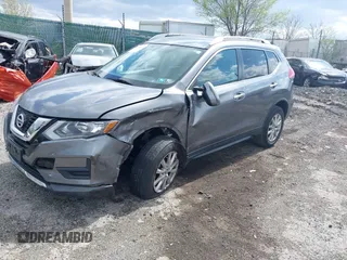 2017 Nissan Rogue SV with VIN KNMAT2MV8HP502707, listed as a IAAI auction lot 42038420 with 65,734 mi miles and . Bid and sale history available at carsss.com. Image 17.