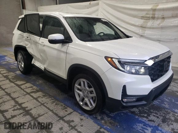 2024 Honda Passport EX-L с VIN 5FNYF8H54RB020153, выставлен на аукционе Copart как лот 59444465 с пробегом 13 958 миль миль и Списание • Salvage title. История ставок и продаж доступна на DreamBid. Изображение 4.
