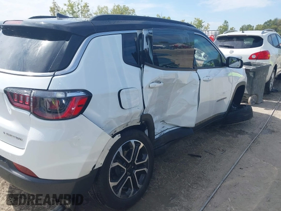 2022 Jeep Compass High Altitude with VIN 3C4NJDCB5NT232353, listed as a IAAI auction lot 40367558 with 8,602 mi miles and . Bid and sale history available at DreamBid. Image 6.