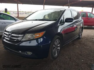 2015 Honda Odyssey Touring Elite with VIN 5FNRL5H93FB013432, listed as a IAAI auction lot 41569460 with 139,522 mi miles. Bid and sale history available at carsss.com. Image 17.