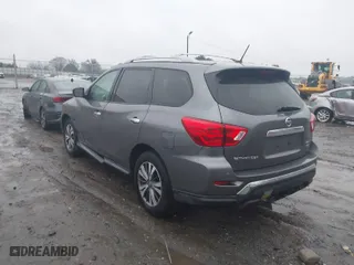 2018 Nissan Pathfinder S with VIN 5N1DR2MM3JC663963, listed as a IAAI auction lot 41427002 with 101,728 mi miles. Bid and sale history available at carsss.com. Image 3.