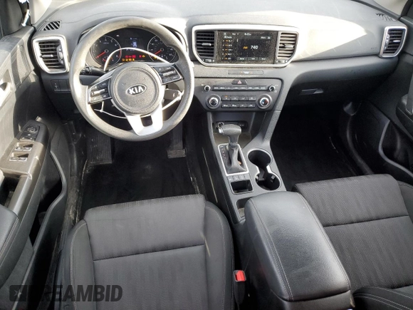 2022 Kia Sportage LX with VIN KNDPMCAC6N7982886, listed as a Copart auction lot 51713565 with 43,416 mi miles and Salvage Title. Bid and sale history available at DreamBid. Image 8.
