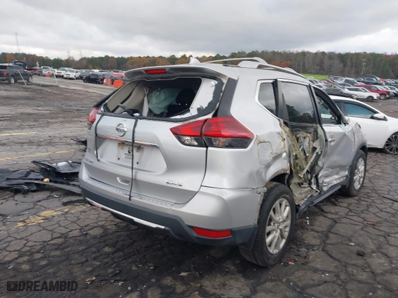 2019 Nissan Rogue SL with VIN 5N1AT2MT4KC827489, listed as a IAAI auction lot 41047577 with 76,412 mi miles. Bid and sale history available at carsss.com. Image 4.