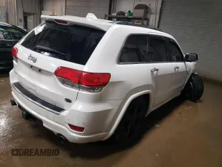 2015 Jeep Grand Cherokee Overland with VIN 1C4RJFCT9FC853324, listed as a Copart auction lot 88104655 with Not Provided miles and Salvage Title. Bid and sale history available at carsss.com. Image 3.