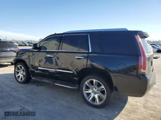 2015 Cadillac Escalade Luxury with VIN 1GYS4MKJ0FR555264, listed as a Copart auction lot 46839885 with 111,332 mi miles and Salvage Title. Bid and sale history available at carsss.com. Image 2.