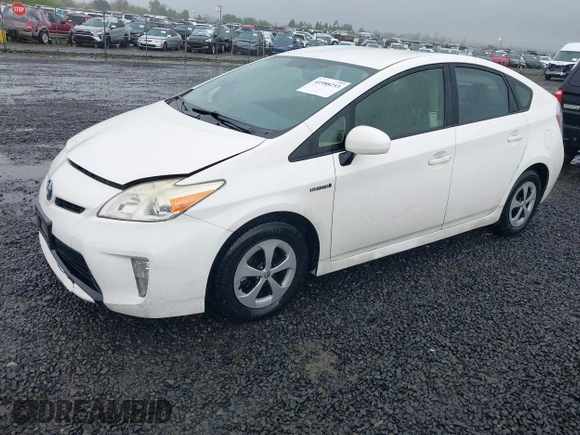 2012 Toyota Prius One with VIN JTDKN3DU5C5474199, listed as a IAAI auction lot 41988253 with 219,464 mi miles. Bid and sale history available at carsss.com. Image 17.