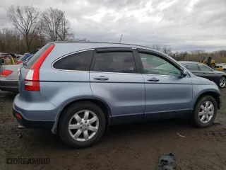 2009 Honda CR-V EX-L with VIN JHLRE48799C013166, listed as a Copart auction lot 52536345 with 202,259 mi miles and Salvage Title. Bid and sale history available at carsss.com. Image 3.