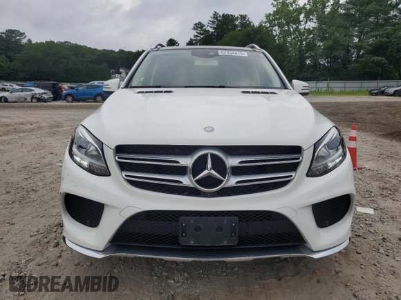 2017 Mercedes-Benz GLE 350 with VIN 4JGDA5HB5HA864688, listed as a Copart auction lot 62054415 with 94,808 mi miles and Salvage title. Bid and sale history available at DreamBid. Image 5.