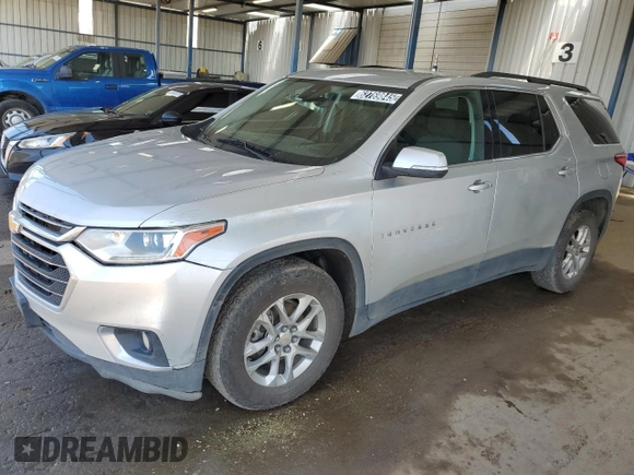 2021 Chevrolet Traverse LT Cloth with VIN 1GNEVMKW6MJ175991, listed as a Copart auction lot 62769845 with 434,307 mi miles and Clean title. Bid and sale history available at DreamBid. Image 1.